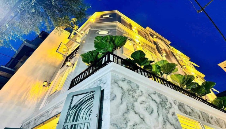 NHÀ MỜI SIÊU ĐẸP, 2 MẶT TIỀN, XE HƠI ĐẬU TRƯỚC CỦA, NHÀ 5 TẦNG, CHỈ CÓ 5,5 TỶ. PHƯỜNG 8 GÒ VẤP, 3 PN MASTER, SHR, HOÀN CÔNG ĐỦ